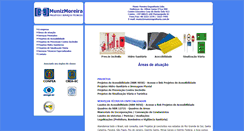 Desktop Screenshot of munizengenharia.com.br